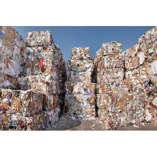 The price of waste paper in the mainland plummeted