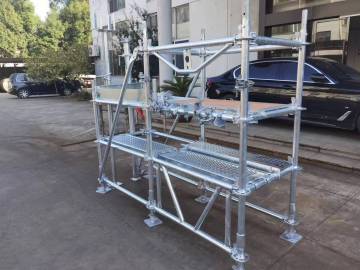 Ringlock scaffolding