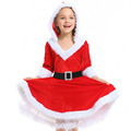 Ready to Ship Christmas Boutique Clothing for Babies and Girls - Santa Claus Red Dress1