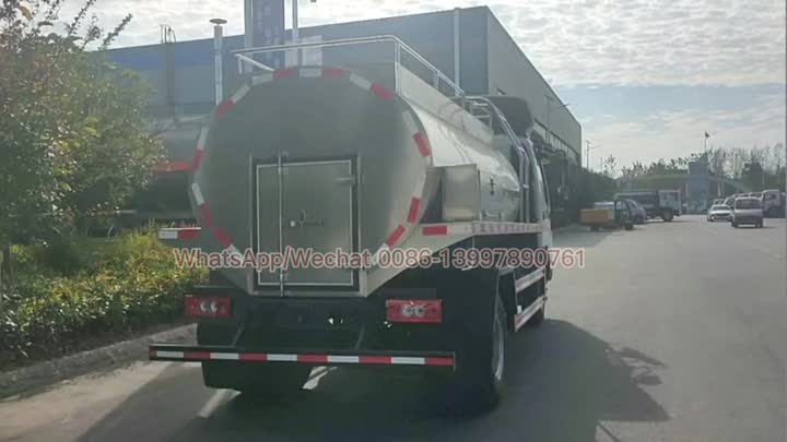 milk transportation truck