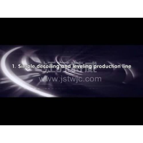 Uncoiling and Leveling Machine