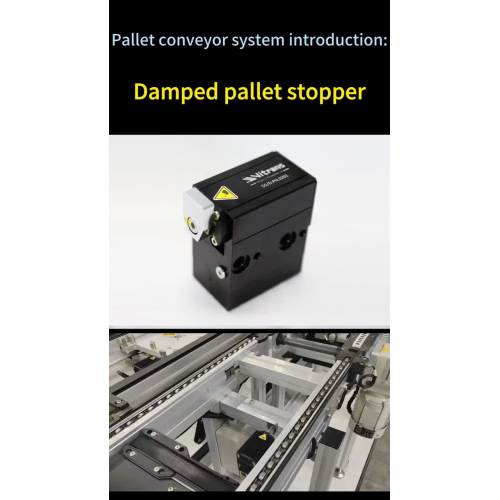 Tapón de paleta para el sistema de transporte