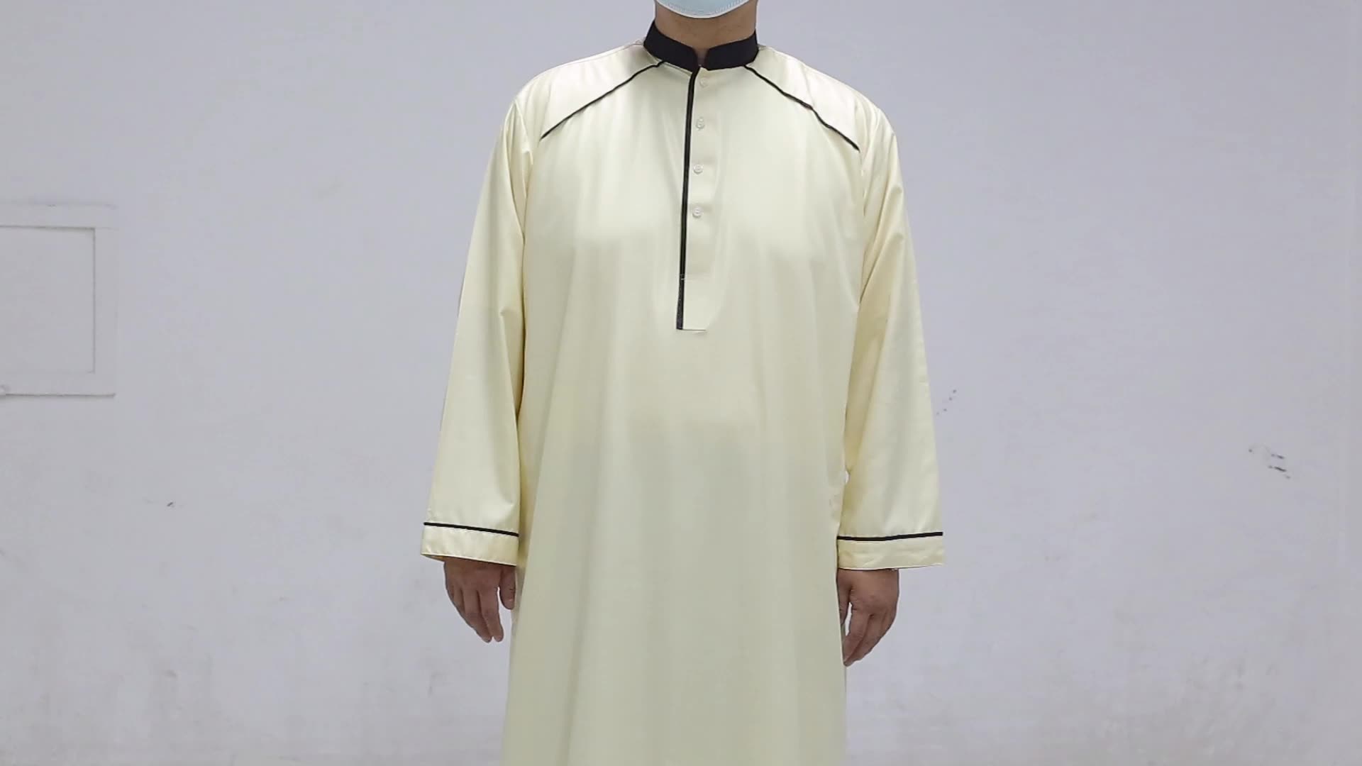 Abiti islamici più venduti uomini thobe arabo musulmano thobe all&#39;ingrosso jubba per uomini uomini islamici abbigliamento thobe1