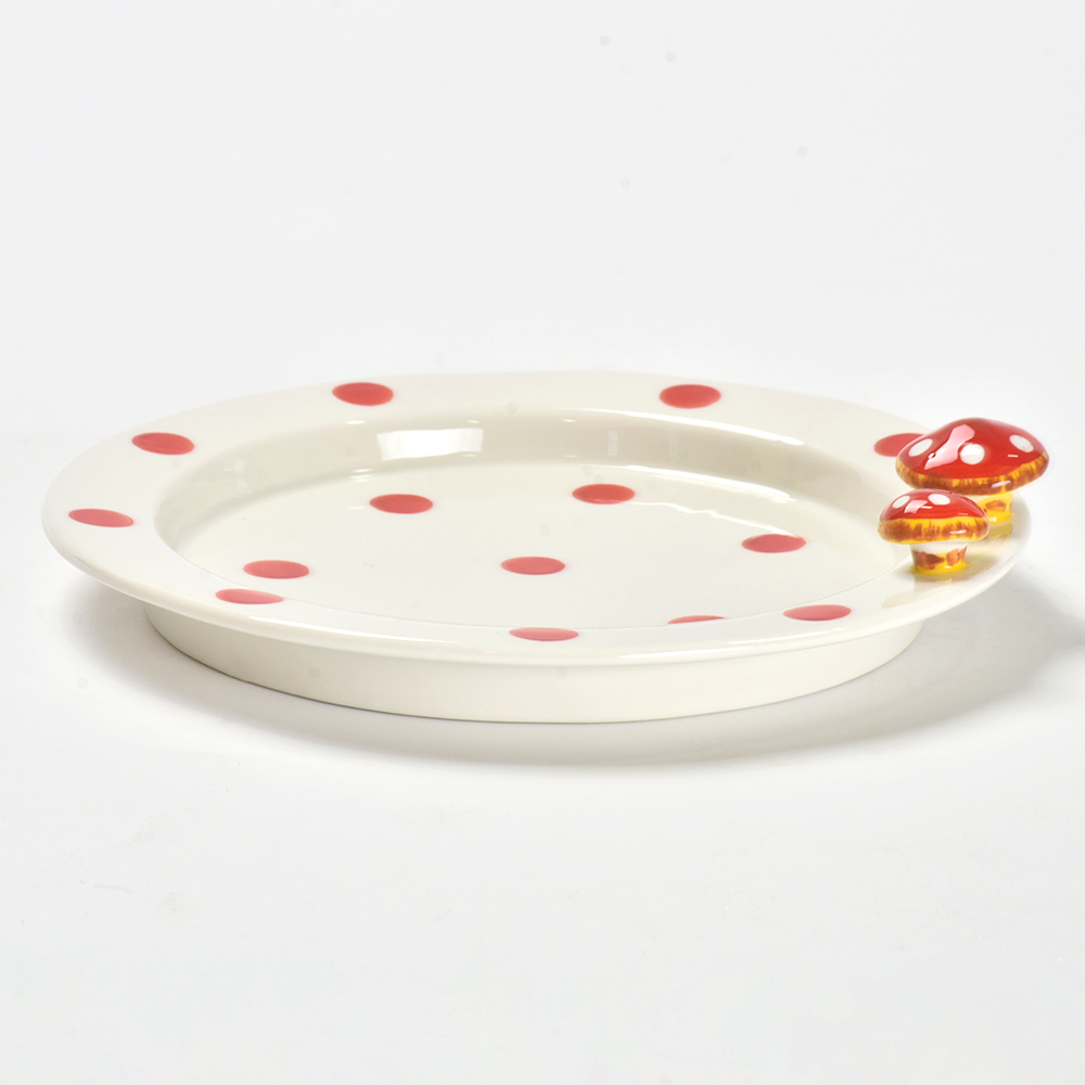 Decoração Conjunto de tableware de tabela Salada Rice Plato de chá de chá cerâmica conjuntos