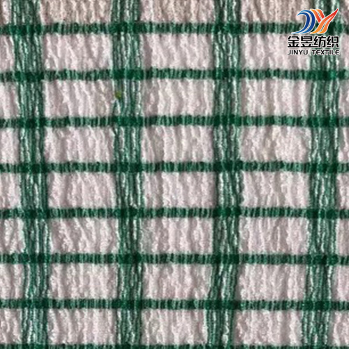 JINYU TEXTILE представляет новую дышащую жатую сетчатую ткань для одежды и домашнего текстиля