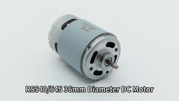 Verimli Tasarımlı Kompakt 540 Fırçalı DC Motor