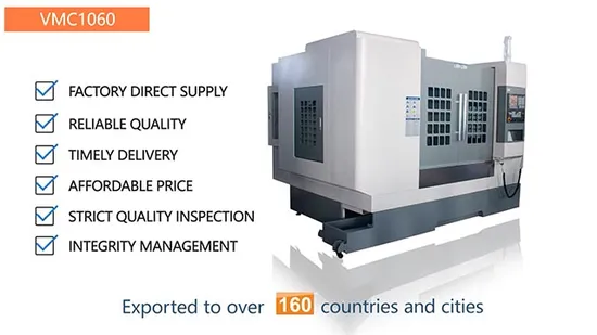 High-Precision Vertical Machining Center, High-Rigidity 3/4/5 Axis Vmc1160 Metal Cutting CNC Machine Tool1