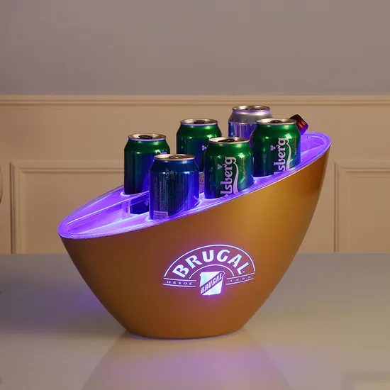CHIC LED ICE BULCET com iluminação para bebidas refrescantes1