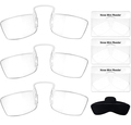 DM8001: Comprehensive Vision Aid Set including 3 Pack of Small Reading Glasses, 3 Wallet Credit Card Holders, and 1 Cell Phone Case1