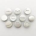 2021 Collection: Personalized Zinc Alloy Logo Deboss Metal Pants Buttons for Jeans1