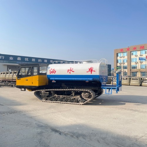 É lançado veículo agrícola de pequeno aspersão de esteira, adequado para operações em cenários complexos de terras agrícolas