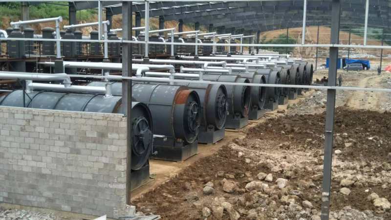 40000 tons Tyre Recycling Project