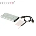 DeepFox HDD Case 2.5 SATA to USB 2.0 Adapter Hard Drive Enclosure for SSD Disk HDD Box Case External HDD Enclosure 2PCS A Pack