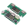 LED Dual USB 5V 2.4A Micro/Type-C Power Bank with 18650 Charging Module1