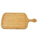 Bamboo Pizza Cutting Board with Custom Square Design1