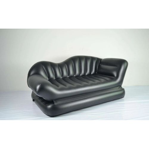 Is the inflatable couch easy to use? How to inflate an inflatable sofa?