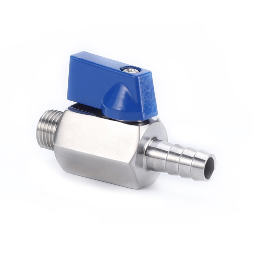7206mq4 1/4 inchi mbili-njia mini mpira valve