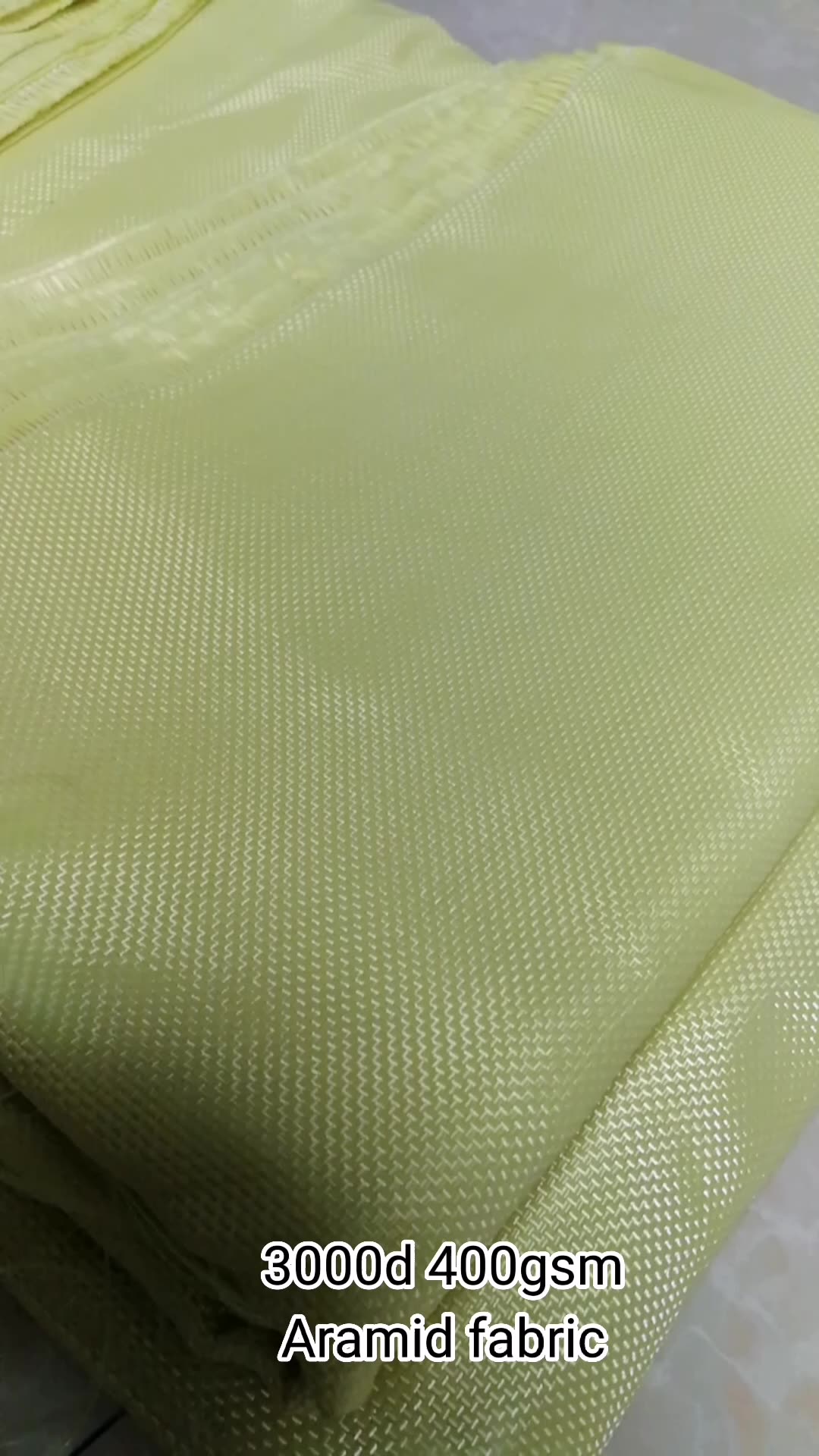 Tecido de tecido para-aramid de alta resistência