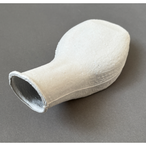 Одноразовый писсуар из бумажной массы для мужского использования