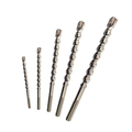 Toolway 20x670mm SDS Max Power Hammer Drill Bits with H Flute and 4 Cutters for Concrete, Stone, and Hole Drilling1