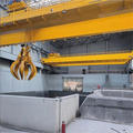 QZ Type Orange Peel Hydraulic Crane Grab Double Girder Overhead Crane For Sale1