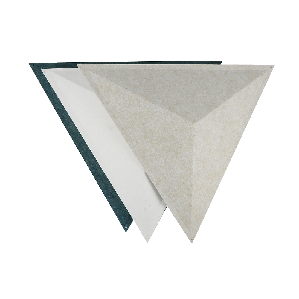 Triangle acoustic panels