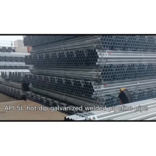 Hot Dip Galvanized Steel Pipe For Greenhouse Fra