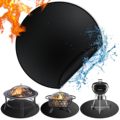 Feuerstelle Matte für Herd Bonfire Runde feuerfeste unter grill matten öldicht wasserdichtes bbq pad für Deck Terrasse Gras Outdoor1