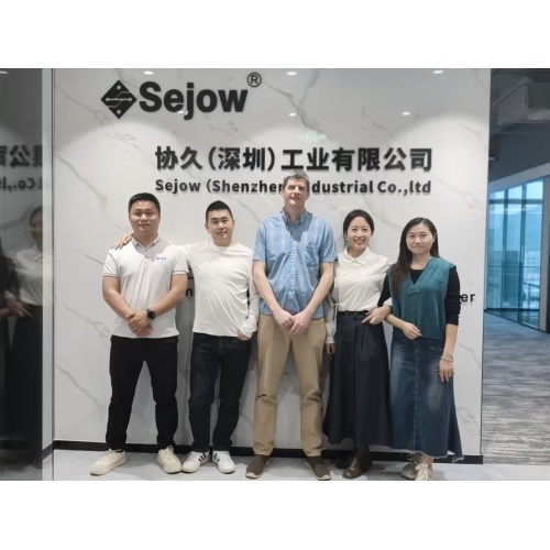 Sejow Welcomes UK Client for Factory Inspection