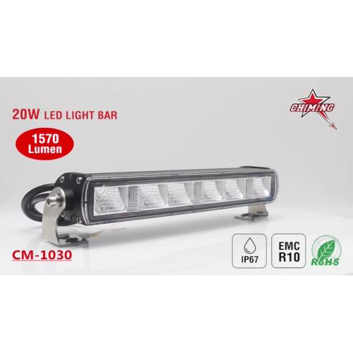 CM-1030 con barra luminosa a led ECE R112 