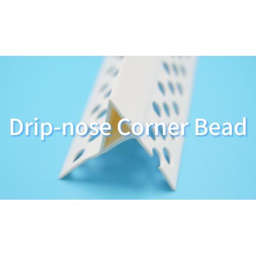 4x4x1cm PVC Plastic Dripping Corner Protector