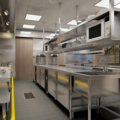 Professional Modular Commercial Kitchen Equipment - Stainless Steel Fabrication1