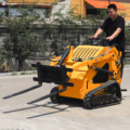 Cheap Mini Skid Steer Loader with Grapple Bucket and Diesel Engine1