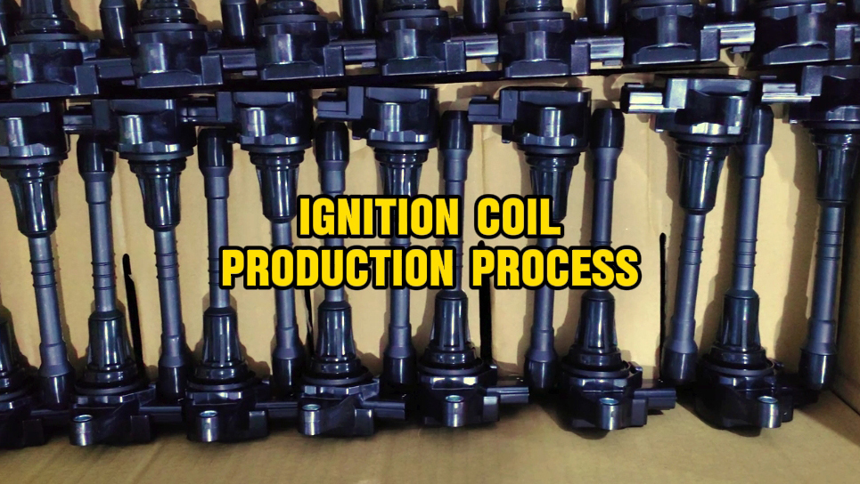 Ignition coil production process