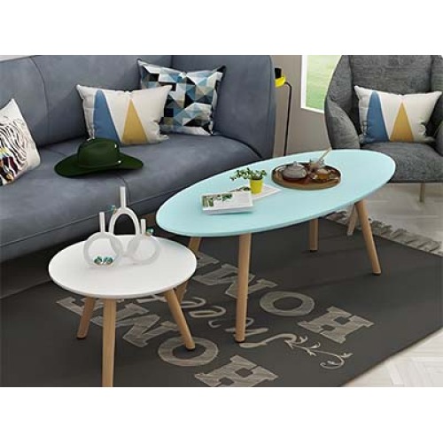 Living room coffee table of various styles inventory