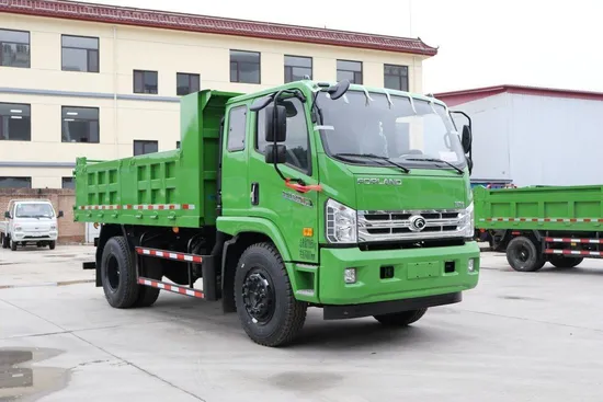 Rekaan Kompak Foton 4X2 120HP 2.5cbm Trak Sampah Belakang untuk Serpihan Pengubahsuaian Kediaman Kecil1