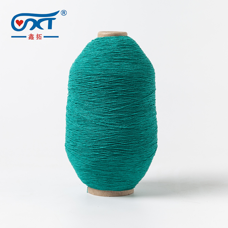 Mint Wholesale Rubber Covered Sewing Yarn DCY1407070 Spandex Core Spun Knitting Yarn For Webbing