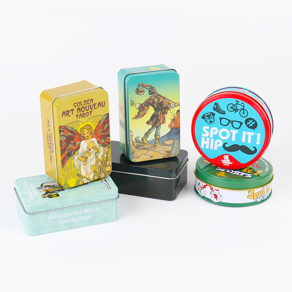 Tarot Oracle Cards With Tin Box