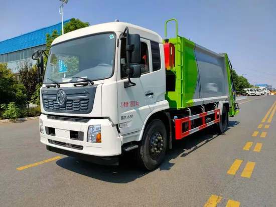 Trak Tolak Mampatan Dongfeng 4X2 15cbm Baharu untuk Dijual1