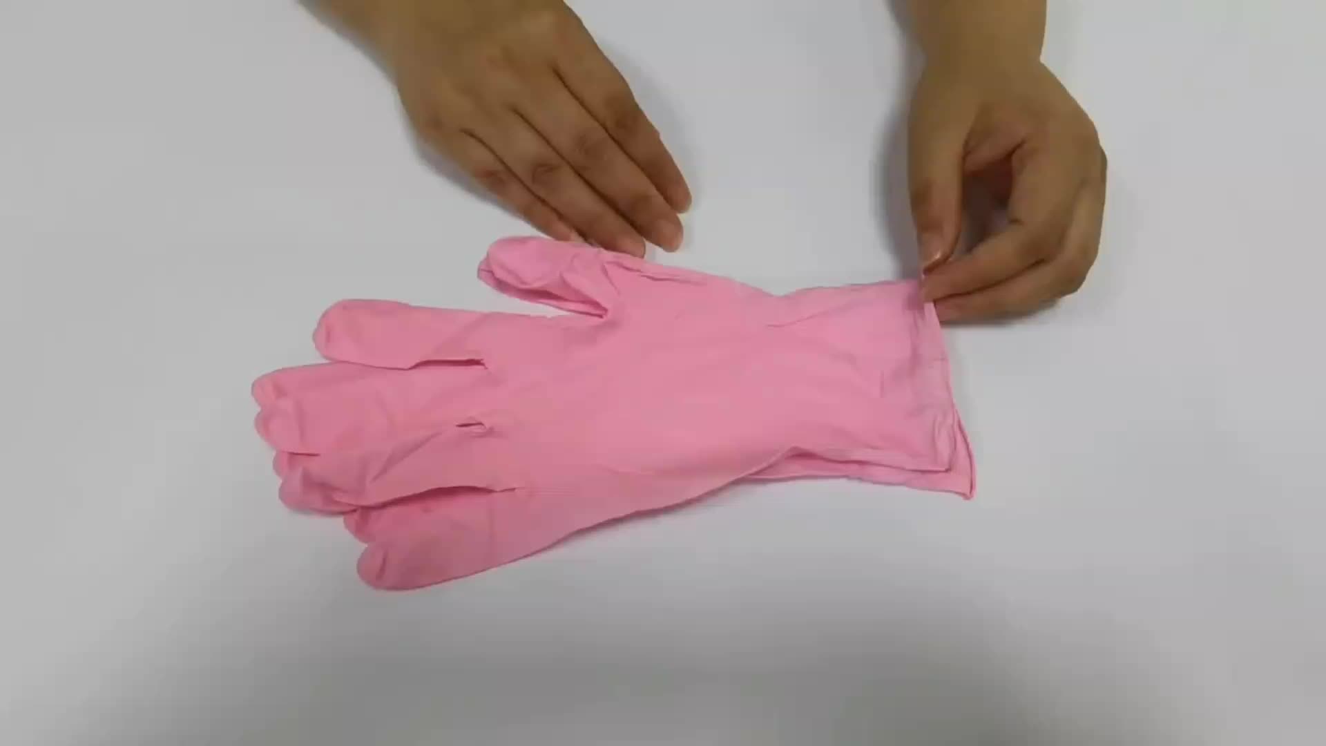 latex powder free glove guantes desechables de nitrilo xs uso medico disposable latex Nitrile gloves1