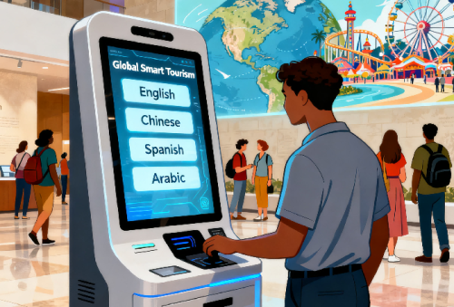 Os quiosques de auto -serviço inteligentes reformulam a experiência do turismo global