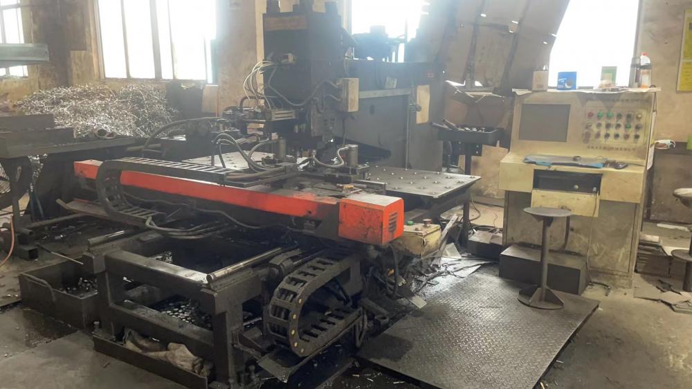 Numerical control connecting plate punching production line-BNC100B