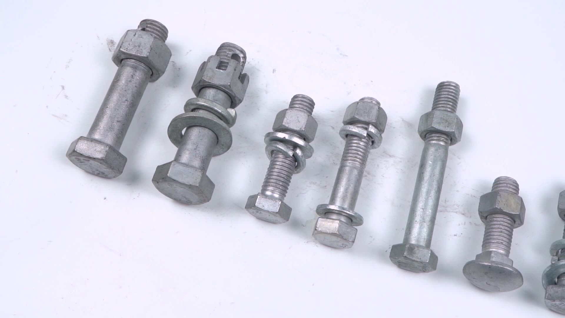 DIN933 DIN931 Grade 8.8 Bolts Hex1