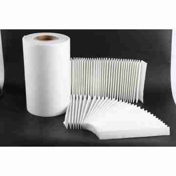 Characteristics of non-woven air filter materials