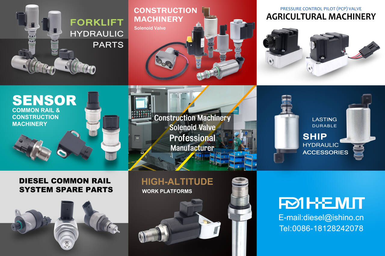 Produsen Profesional Produk Hidraulik dan Sensor Berkomitmen untuk Industri Mesin Konstruksi Global