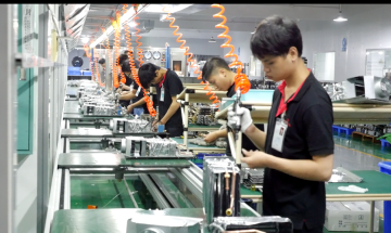 Camping Gas Water heater 5.5L on production line