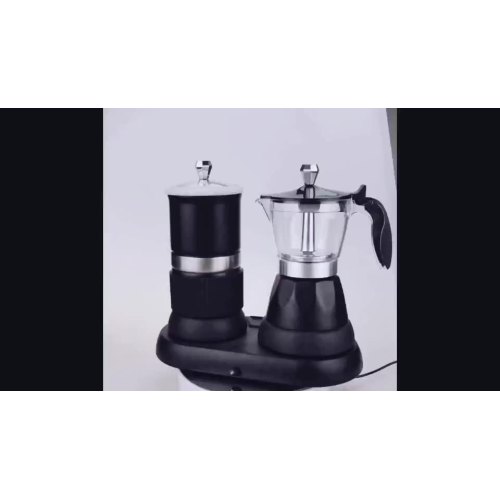 espresso coffee maker & milk froth set coffee mach