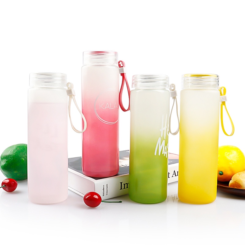 400ml Glass Water Bottle