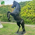 Bronze Jumping Horse Statue Metal Animal Sculpture H250cm1