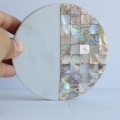 Colorful Seashell Abstract Design Coasters & Place Mats1